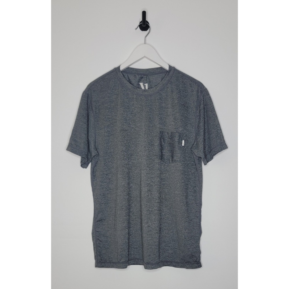 Vuori Tradewind Performance Pocket Tee T Shirt Men's Size Large Gray